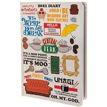 Pyramid Friends 2021 The One with The Quotes Diary Merchandising Ufficiale