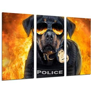 Set de Cuadros Decorativos de Películas, Superagente Canino y Show Dogs, Impresión Digital sobre Madera
