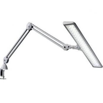 Lámpara de Mesa Profesional Lumi LED 95+ CRI, 4000 Lux, Luz de Trabajo Brillante, Dimmable Táctil, 2 Niveles de Brillo, Ideal para Manualidades y Cuidado Visual -