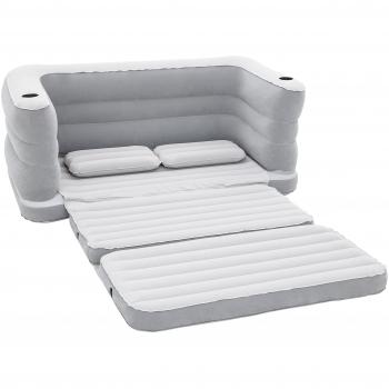 Bestway - Sofá - Cama Hinchable Doble, 200 x 160 x 64 cm