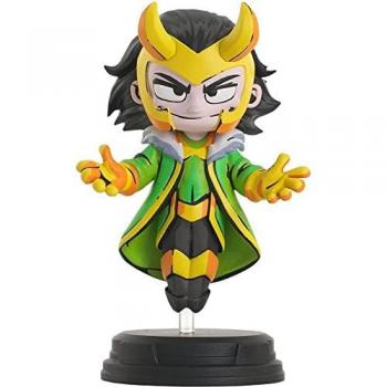 LOKI ESTATUA RESINA 10 CM MARVEL ANIMATED STYLE