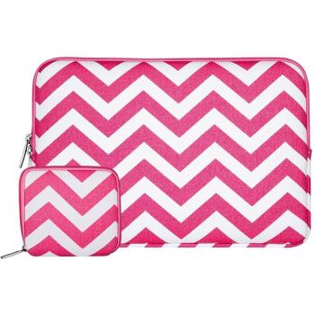 MOSISO - Fundas para Portatil Estilo Chevron Tela de Lona Funda Blanda Bolso Sleeve para MacBook 12 con Pantalla de Retina A1534