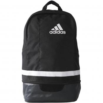 adidas Tiro BP - Bolsa de deporte, color negro y blanco
