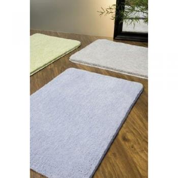 Alfombra de baño de microfibra Gobi 60x90 cm azul claro Spirella