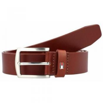 Cinturón de Piel Denton marrón Tommy Hilfiger para hombre, modelo New Denton 3.5
