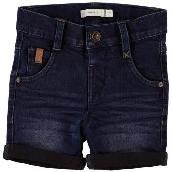 NAME IT - Pantalón corto - para niño Dark Azul Denim 98 cm