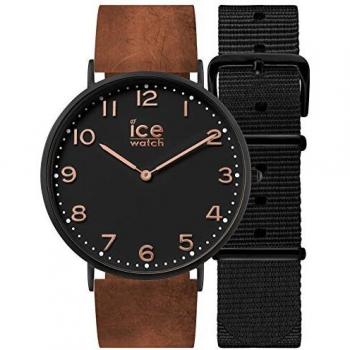 Ice-Watch - CITY Leyton - Women's wristwatch with leather strap + extra nylon strap - 001375