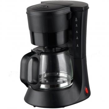 Cafetera de goteo con placa de calentamiento filtro lavable 6 tazas 600W 0,6L