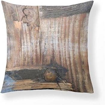 Refiring Decor Pillow Cases Brown Rustic Sofa Cushion Covers