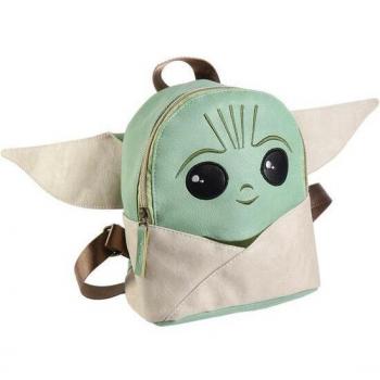 Mochila The Child Mandalorian Star Wars Polipiel Verde 21cm