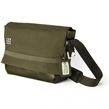 Moleskine Mycloud Bolsa Messenger, Color Verde Musgo, 41 cm