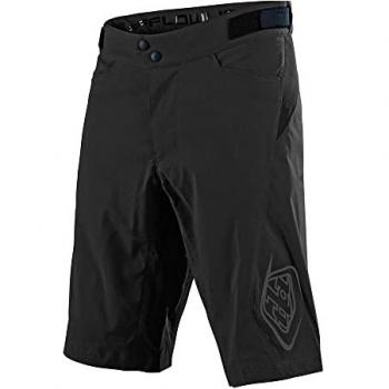 Troy Lee Designs Pantalones Cortos Flowline MTB Unisex Adulto, color Negro, talla 28, modelo Cruz V2 Fresh Foam