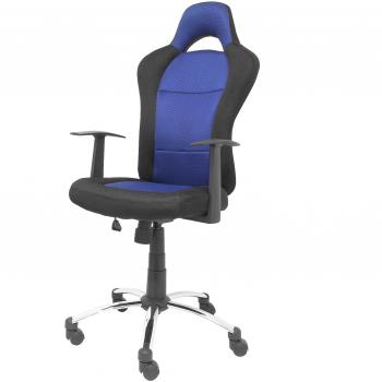 Piqueras Y Crespo 7214AZ - Silla de gaming con mecanismo basculante, color azul
