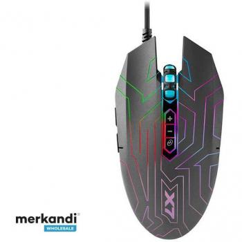 PIXART PAW321 RGB 2400DPI LED X77 MAZE A4TMYS46833 MOUSE