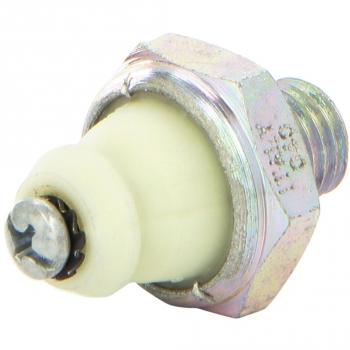 Interruptor de presión de aceite HELLA 6ZL 009 600-021 - 12V - Conector de 1 pin - Normalmente Cerrado - Color: Blanco Leche