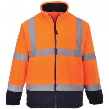 Cazadora de alta visibilidad Portwest PW963 para hombre (2XL) - Naranja/Marino