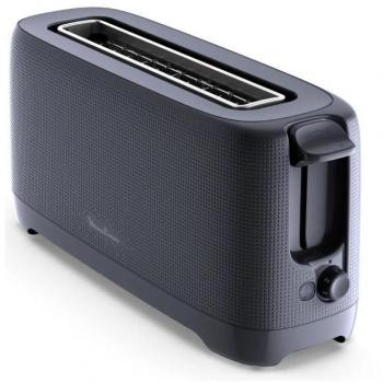 Tostadora Moulinex LS2M0810 Morning Edition con 1 Ranura Ancha y 1000W de Potencia en Color Negro