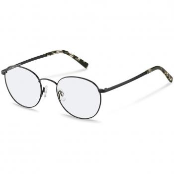 Rodenstock R2655 A 50 Lentes Recetadas para Hombre Negros, Armazones para Hombre Negros, Gafas Recetadas para Hombre Negras