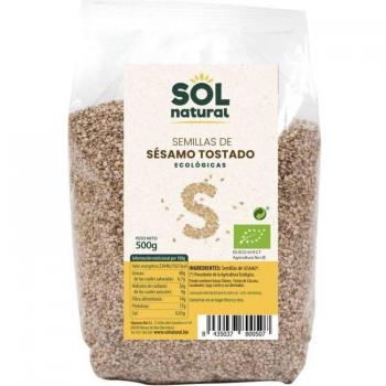 Semillas de Sésamo Tostado Bio 500g Sol Natural