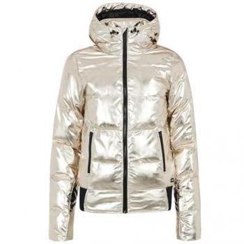 Chaqueta de esquí Protest Cortina para mujer XL metálica