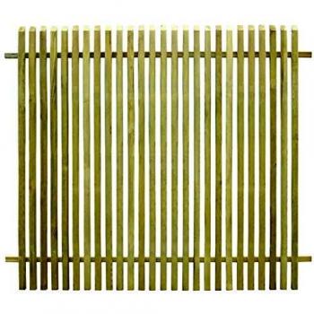 vidaXL Valla de Jardín Madera de Pino Vallado Cerca Patio Plantas 170x150 cm