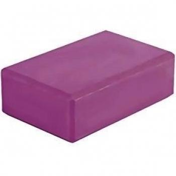 FA Sports Yogablock Yogiplus Bloque de Yoga, Unisex, Morado