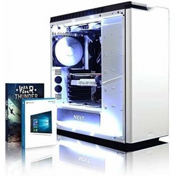 VIBOX Serenity 10 - 3,8GHz Intel i7 6-Core CPU, GTX 1080 GPU, KFA2 GALAX Hall of Fame, Ordenador de sobremesa Gaming con enfriador por agua con unidad central, Windows 10
