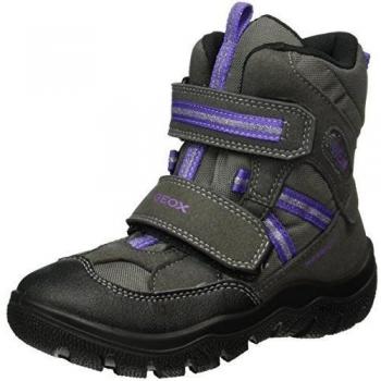 Geox JR Frosty Girl Wpf C, Botas de Nieve para Niñas, Grau