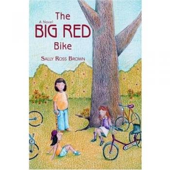 Bicicleta Grande Roja en Tapa Blanda