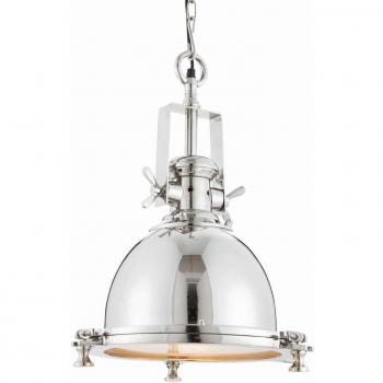 Lámpara colgante Fenton, aluminio y vidrio, regulable, IP20, E27