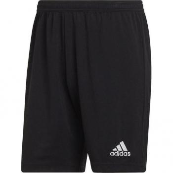Adidas Entrada 22 Men's Athletic Shorts with AeroReady Moisture-Wicking and Quick-Dry Technology, Regular Fit, Black/White