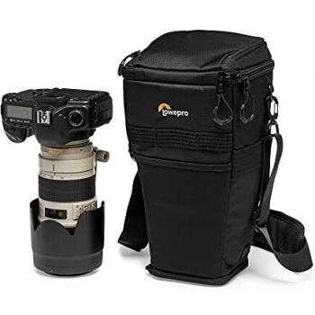 Bolso de Cámara Lowepro ProTactic TLZ 75 AW II - Capacidad para DSLR, hasta 70-200mm f/2.8, diseño negro y resistente al agua