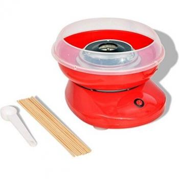 Máquina de algodón de azúcar 480 W roja
