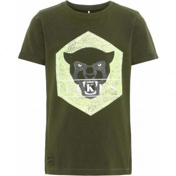 Camisetas de manga corta Name It Boy Azul azul 134/140 cm