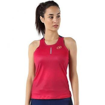 Bullpadel Camiseta Esme Rojo Mujer