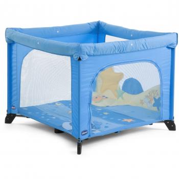 Chicco Open Box - Parque de atracciones para bebé, color azul