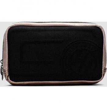 Bolso Bandolera Mediana Hispanitas Neopreno Negro con Cremallera para Mujer