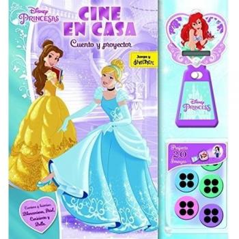 Princesas. Cine en casa: Cuento y proyector - DISNEY, PRINCESAS