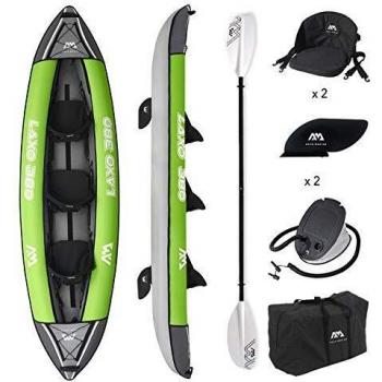 Kayak Inflable Aqua Marina Laxo 380 Conjunto Completo