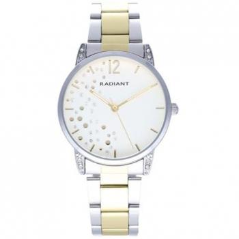 Reloj Radiant RA615203 de mujer Formentera, acero y correa bicolor oro