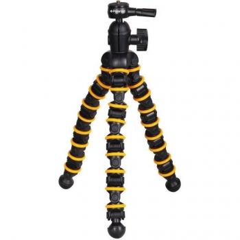 Polaroid Snap and Wrap - Trípode Flexible con rótula giratoria de 360 °, Patas Flexibles con Forma de Espiral y Patas de Goma para un Ajuste Infinito y un Agarre Seguro.