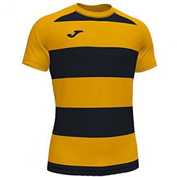 Camiseta Manga Corta Hombre Prorugby II Ámbar Negro Joma