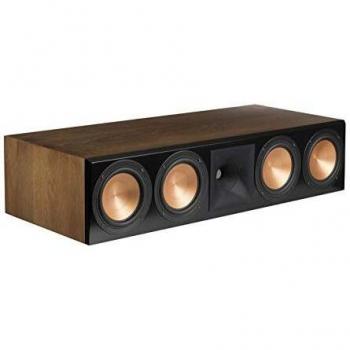 Klipsch RC-64 III Walnut 800W 2.5-Way Center Channel Speaker with Tractrix Horn
