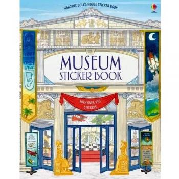 Libro de pegatinas de museo Usborne