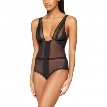 Passionata Embrasse Moi, Body para Mujer, Negro