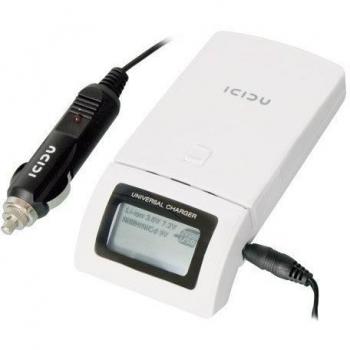 ICIDU Universal Battery Charger Blanco Auto/Indoor Battery Charger - Cargador