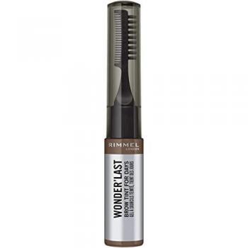 Rimmel London Wonder'Last Brow Tint for Days, Semi-Permanent Eyebrow Gel, Shade 003 Medium Brown, 4.5 ml