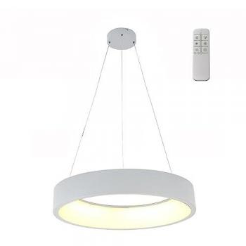 Lámpara Colgante LED Lyn Blanca 40W 2800Lm - Elegante y Versátil para Salones Modernos
