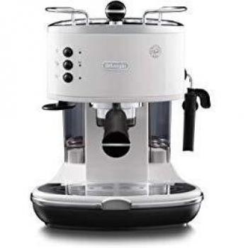 DeLonghi Eco 311 - Cafetera automática, 1100 W, 1.4 L, color plateado