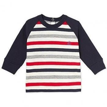 PETIT BATEAU Dragon, Camiseta De Manga Larga para Bebés, Coquille/Multico 91, 6M